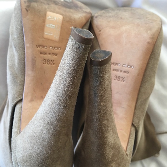 Giuseppe Zanotti for Thakoon suede ruffle booties - Picture 7 of 16